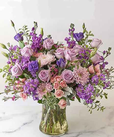Lilac and Blush Blooms